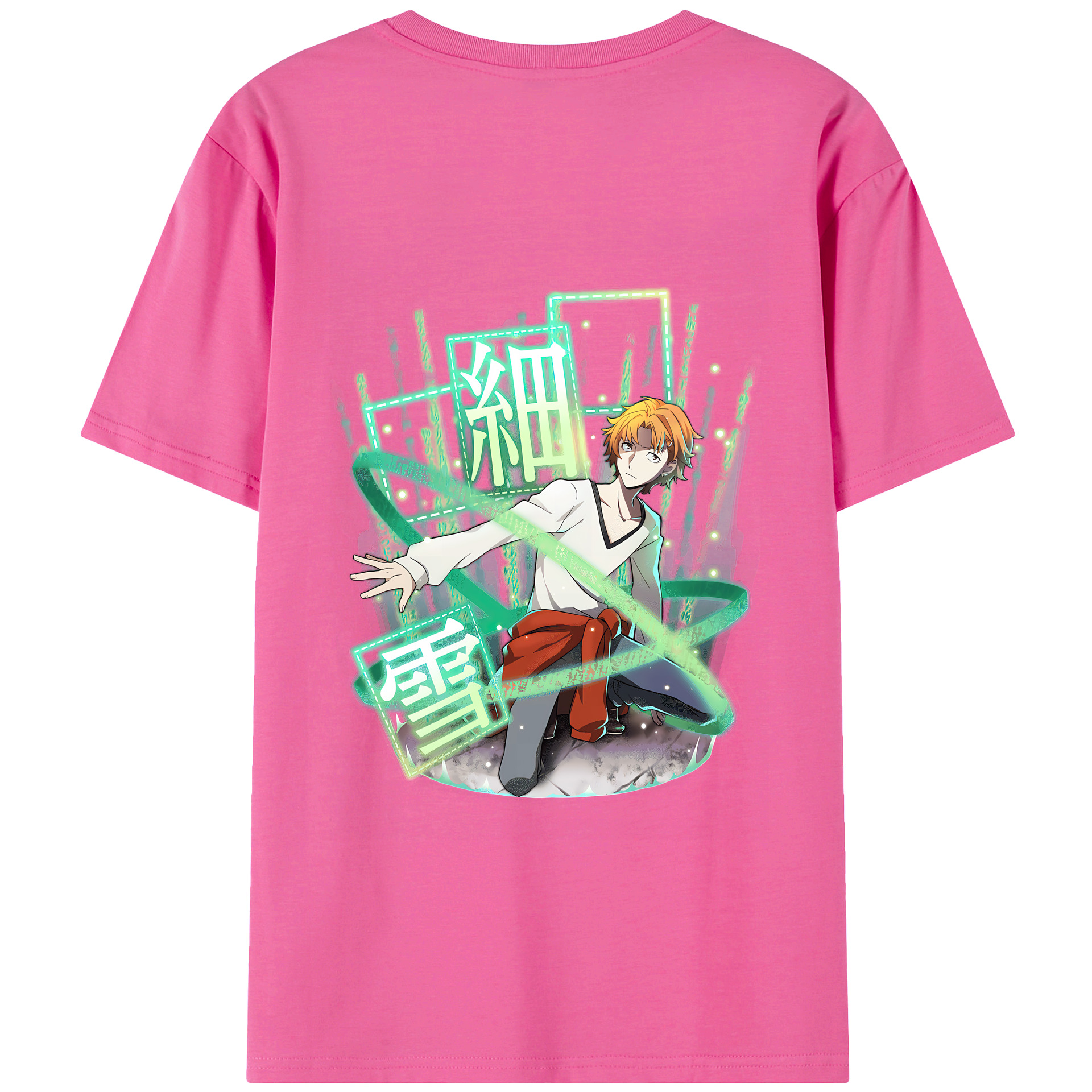 （画像用） 文豪ストレイドッグス Bungo Stray Dogs レディース半袖Tシャツ(バックプリント)